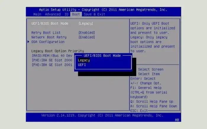 UEFI là gì? Cách chuyển từ LEGACY sang UEFI trong BIOS